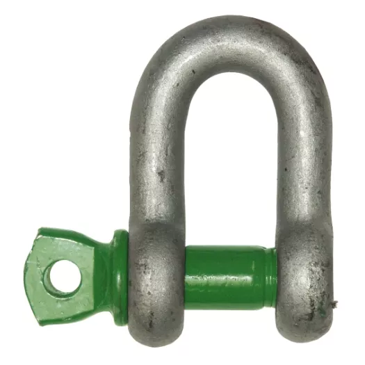 Manille droite à axe vissé G-4151- GREEN PIN- Visuel 1 principal Manille droite à axe vissé G-4151- GREEN PIN- Visuel 1 principal